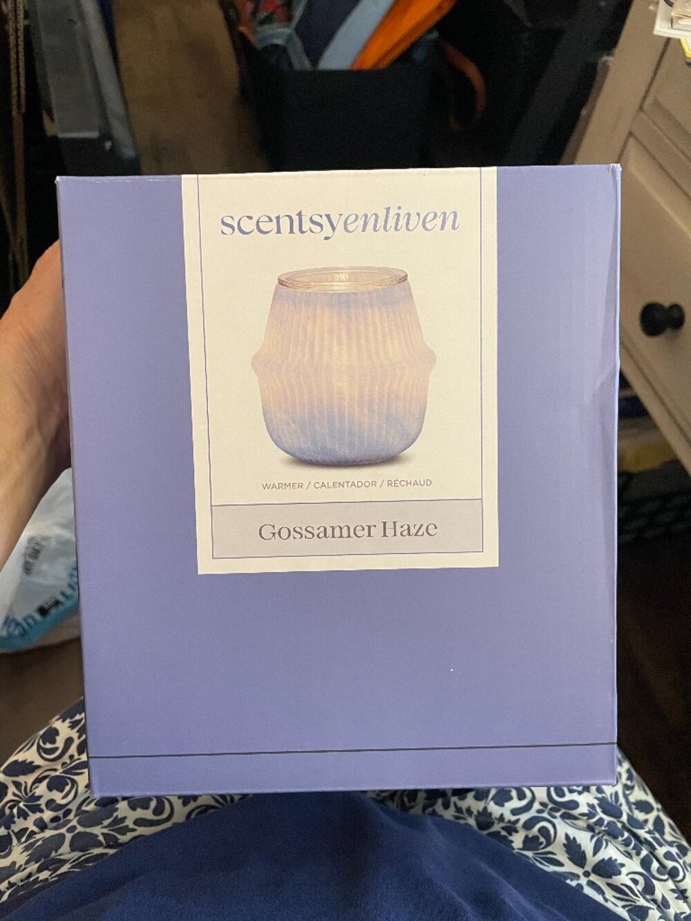 Scentsy Gossamer Haze Wax Warmer - NEW